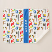 Maryland Sherpa Blanket Sherpa Deken (Voorkant (horizontaal))