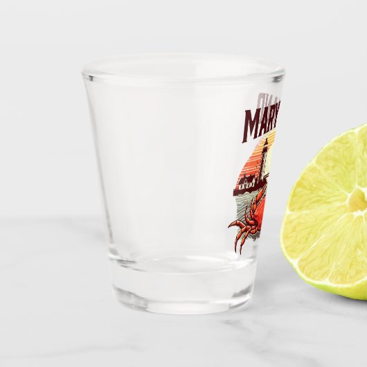 Maryland Shot Glas (Links)