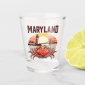 Maryland Shot Glas (Voorkant)