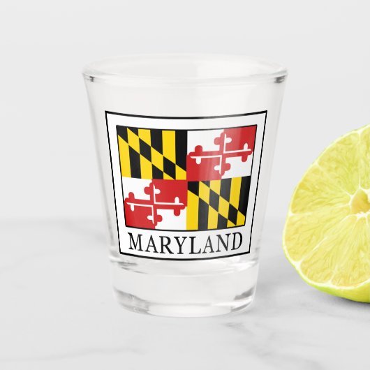 Maryland Shot Glas (Voorkant)
