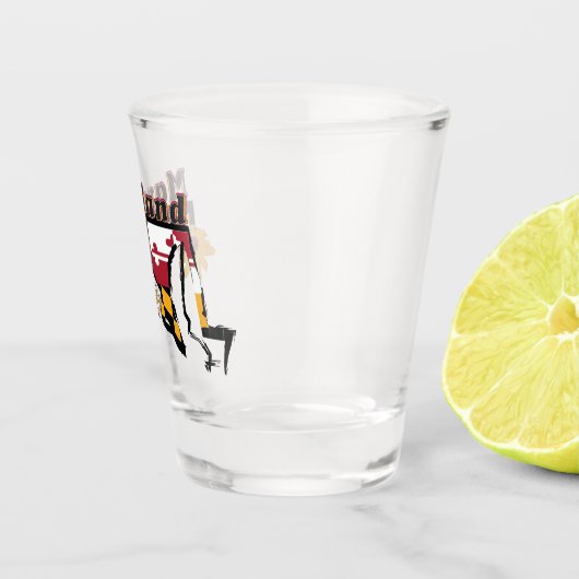 Maryland Shot Glass Glas (Rechts)
