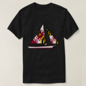 Maryland Skipjack T-shirt (Design voorkant)