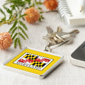Maryland Sleutelhanger (Zijkant)