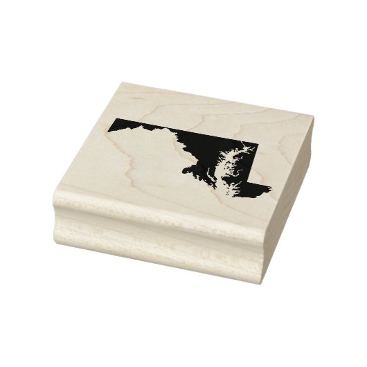 Maryland Solid Rubber Art Stamp Rubberstempel (Stempel)