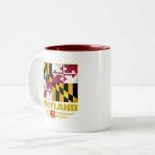 Maryland (SP) Tweekleurige Koffiemok (Voorkant links)