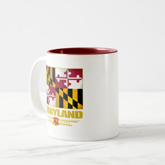 Maryland (SP) Tweekleurige Koffiemok (Voorkant links)