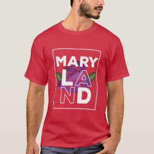 MARYLAND STAAT VAN DE VS T-SHIRT