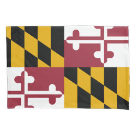 Maryland Staat Vlag Print Patriot Kussensloop