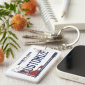  Maryland staatsvergunning bord sleutelhanger (Voorkant Rechts)