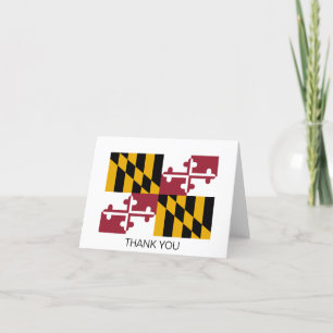 Maryland Staatsvlag Bedankkaart