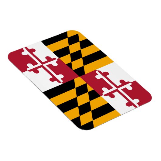 Maryland Staatsvlag Ontwerp Decoratie Magneet (Rechterzijde)