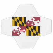 Maryland Staatsvlag Voetbal (Enkel)