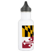 Maryland Staatsvlag Waterfles (Links)