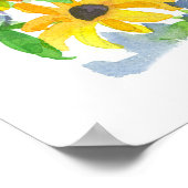 Maryland Staatsvorm Baltimore Oriole Susans Poster (Hoek)