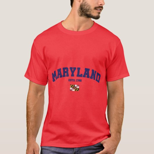 Maryland State 1 T-shirt (Voorkant)
