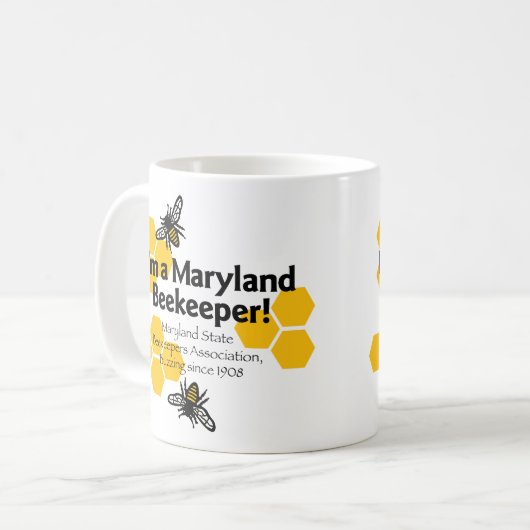 Maryland State Beekeeper Association Mok (Voorkant links)