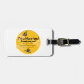 Maryland State Beekeepers Association Label Bagagelabel (Voorkant horizontaal)
