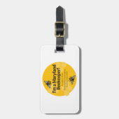Maryland State Beekeepers Association Label Bagagelabel (Voorkant verticaal)