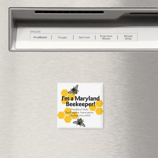 Maryland State Beekeepers Association Magnet (Insitu (Vaatwasser))