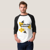 Maryland State Beekeepers Association Raglan Shirt (Voorkant volledig)