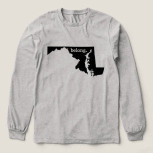Maryland State Belong State Pride Tri-Blend Shirt