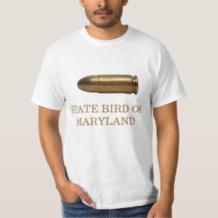 MARYLAND STATE BIRD: DE BULLET T-SHIRT