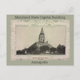 Maryland State Capital Building Briefkaart (1908)