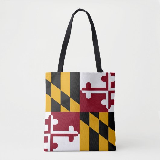 Maryland State Flag All Over Print Tas (Voorkant)