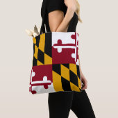 Maryland State Flag All Over Print Tas (Dichtbij)