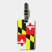 Maryland State Flag Bagage ID Label Bagagelabel (Voorkant verticaal)