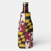Maryland State Flag Cold Insulated Bottle Holder Flesjeskoeler (Fles Voorkant)