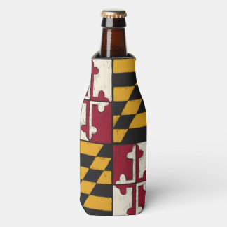 Maryland State Flag Cold Insulated Bottle Holder   Flesjeskoeler