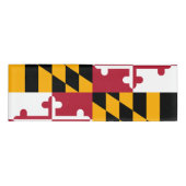 Maryland State Flag Colors Naambadge (Voorkant)