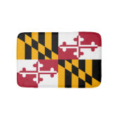 Maryland State Flag Custom Design Badmat (Voorkant)