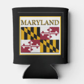 Maryland State Flag Design Blikjeskoeler (Achterkant)