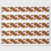 Maryland State Flag Design Cadeaupapier (Vlak)