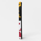 Maryland State Flag Design Decor Case-Mate iPhone Case (Achterkant/links)