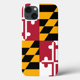 Maryland State Flag Design Decor iPhone 13 Hoesje
