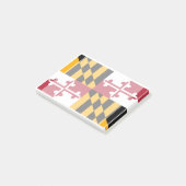 Maryland State Flag Design Decor Post-it® Notes (Schuin)