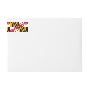 Maryland State Flag Design Decoration