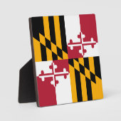 Maryland State Flag Design Decoration Fotoplaat (Voorkant)