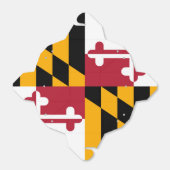 Maryland State Flag Design Display Bedankdoosjes (Uitgevouwen)