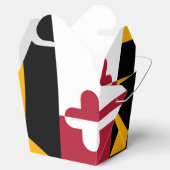 Maryland State Flag Design Display Bedankdoosjes (Geopend)