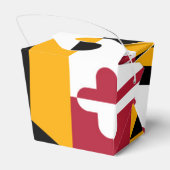 Maryland State Flag Design Display Bedankdoosjes (Achterkant)
