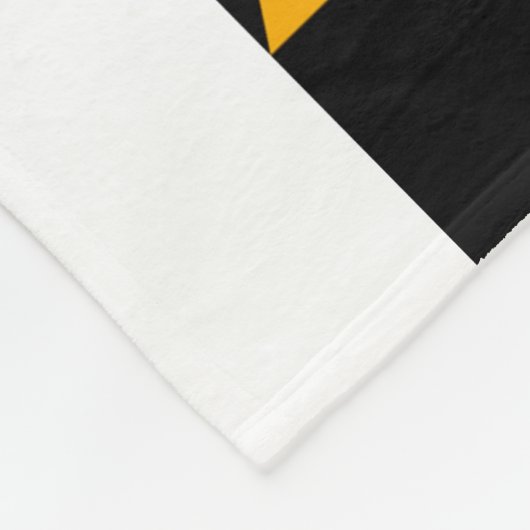 Maryland State Flag Design Fleece Deken (Hoek)