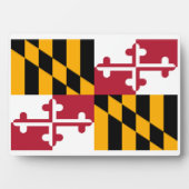 Maryland State Flag Design Fotoplaat (voorkant)
