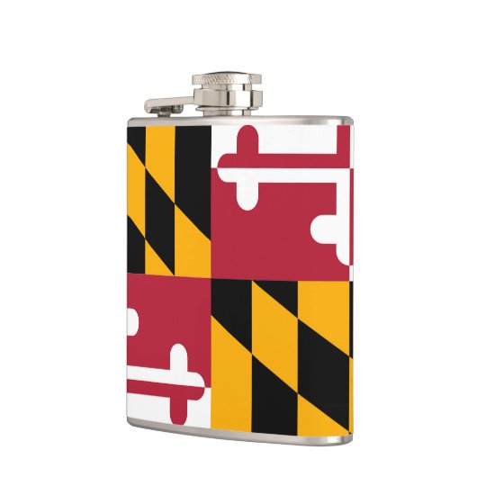 Maryland State Flag Design Heupfles (Links)