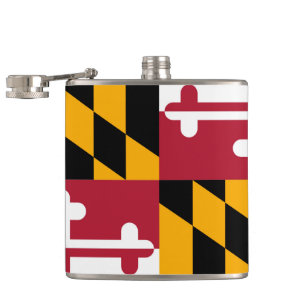 Maryland State Flag Design Heupfles