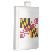 Maryland State Flag Design Heupfles (Rechts)