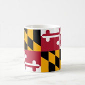 Maryland State Flag Design Koffiemok (Center)